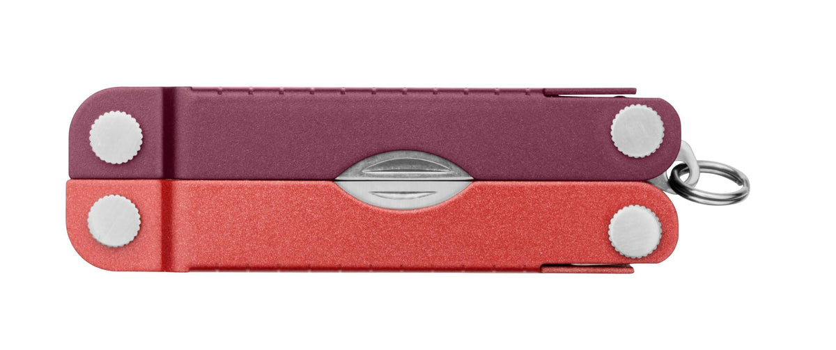 Leatherman Micra keychain clip keeps essential tools accessible all day.