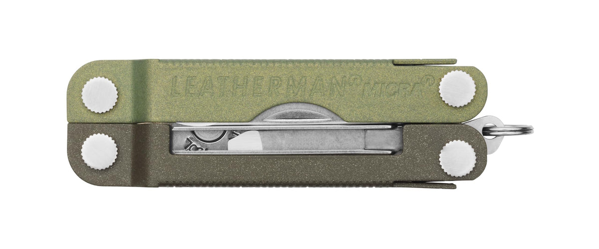Leatherman Micra knife and scissors assembly for quick on-the-go tasks