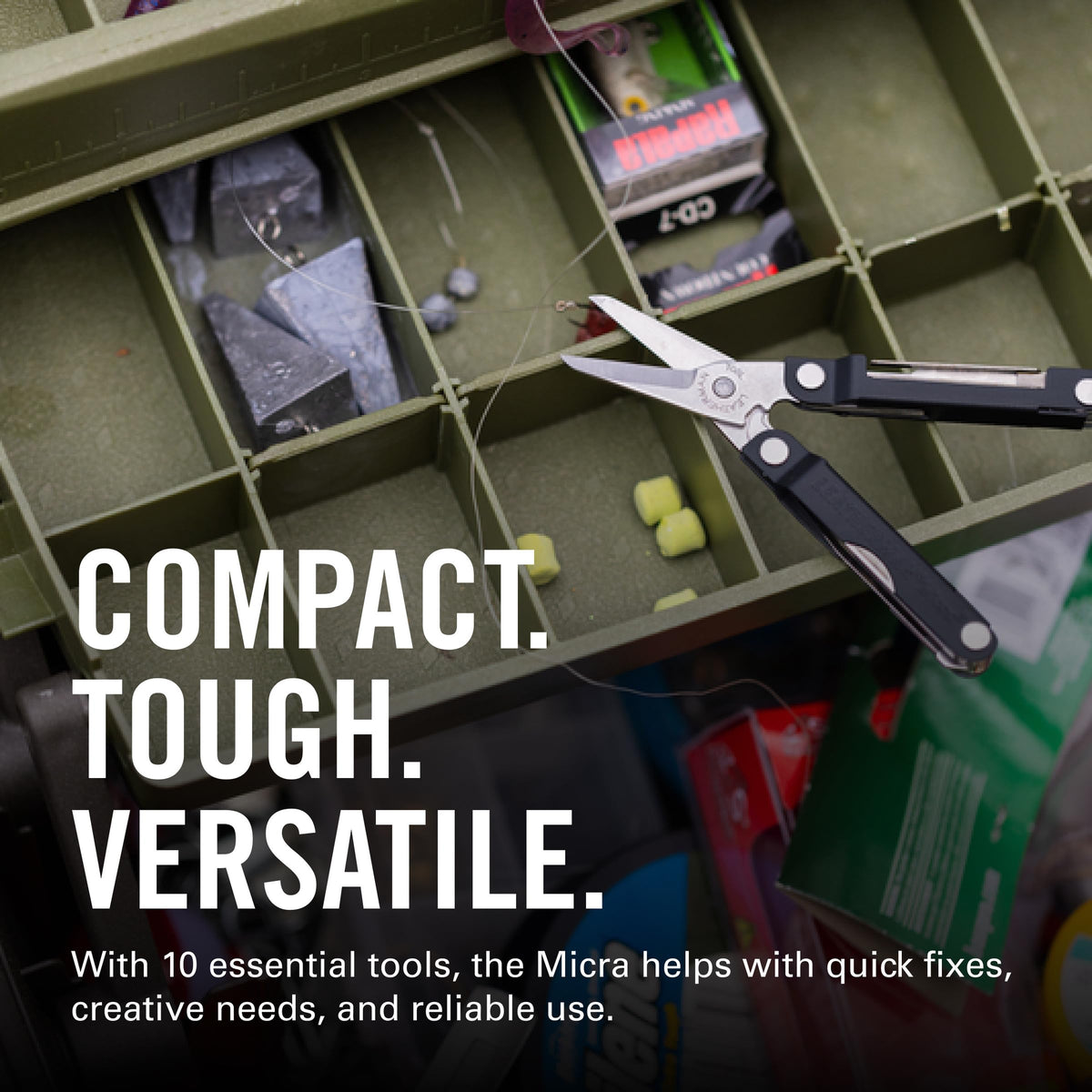 Leatherman Micra closed knife showing compact pocket-size design
