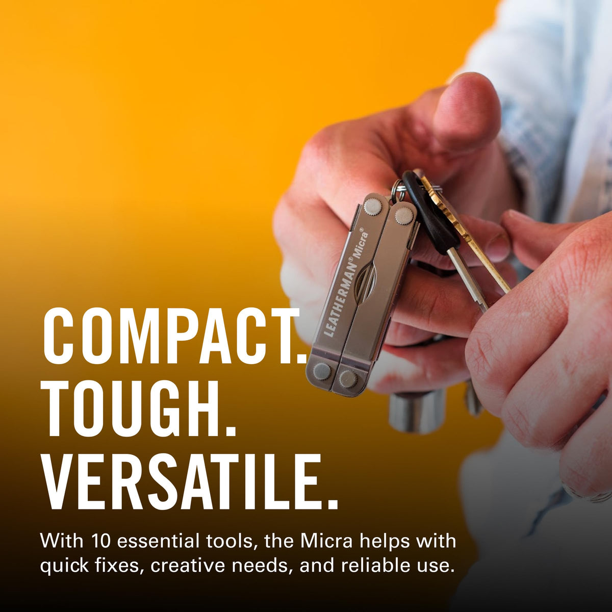 Micra knife tool ready for quick cuts during daily tasks.