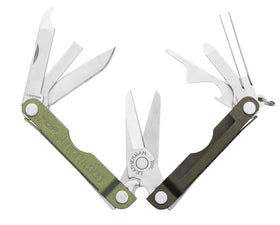 Leatherman Micra spring-colorway close-up highlighting stylish finish and portability