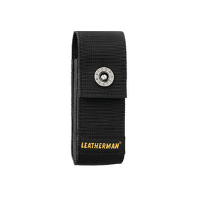 Leatherman premium nylon snap sheath front view provides rugged multitool protection