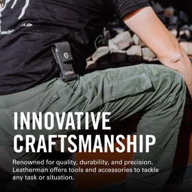 Leatherman premium nylon snap sheath medium size fits mid-size tools