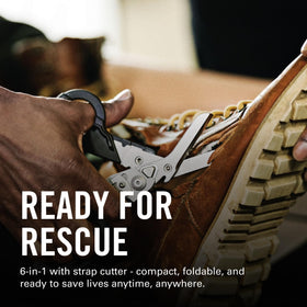 Leatherman Raptor Rescue carbide glass breaker for emergency window access