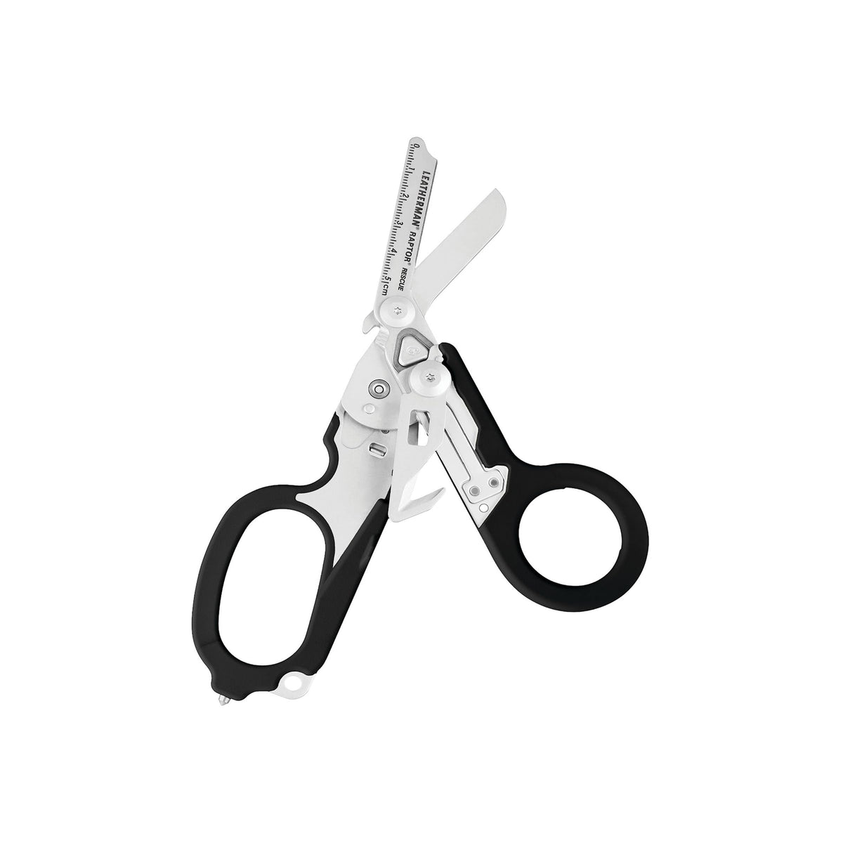 Leatherman Raptor Rescue front view emergency shears for fast access