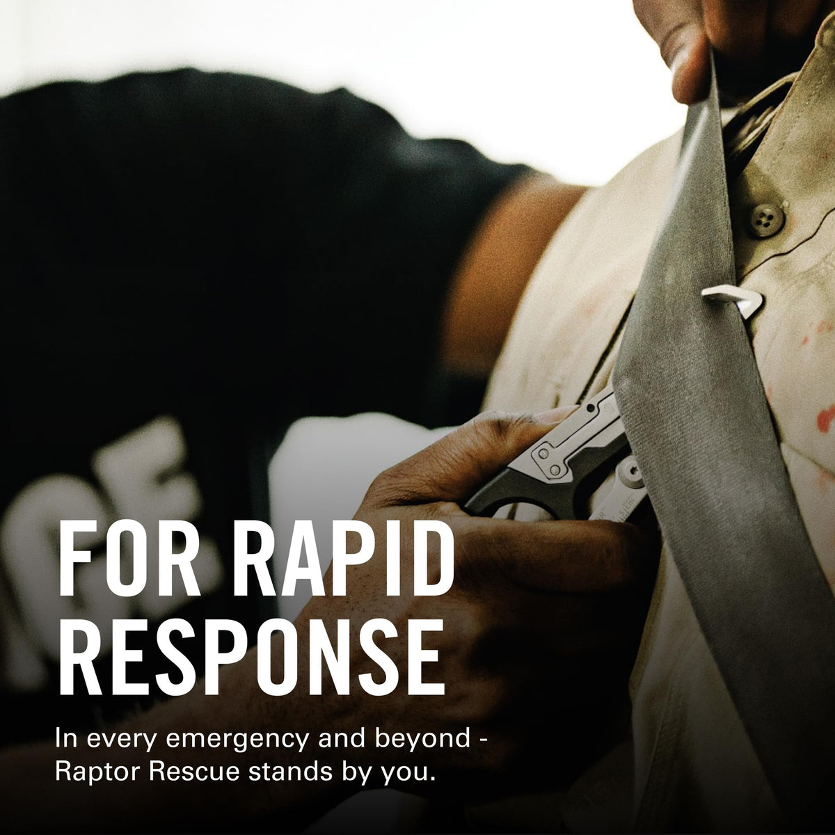 Leatherman Raptor Rescue holster secures the tool for quick reach