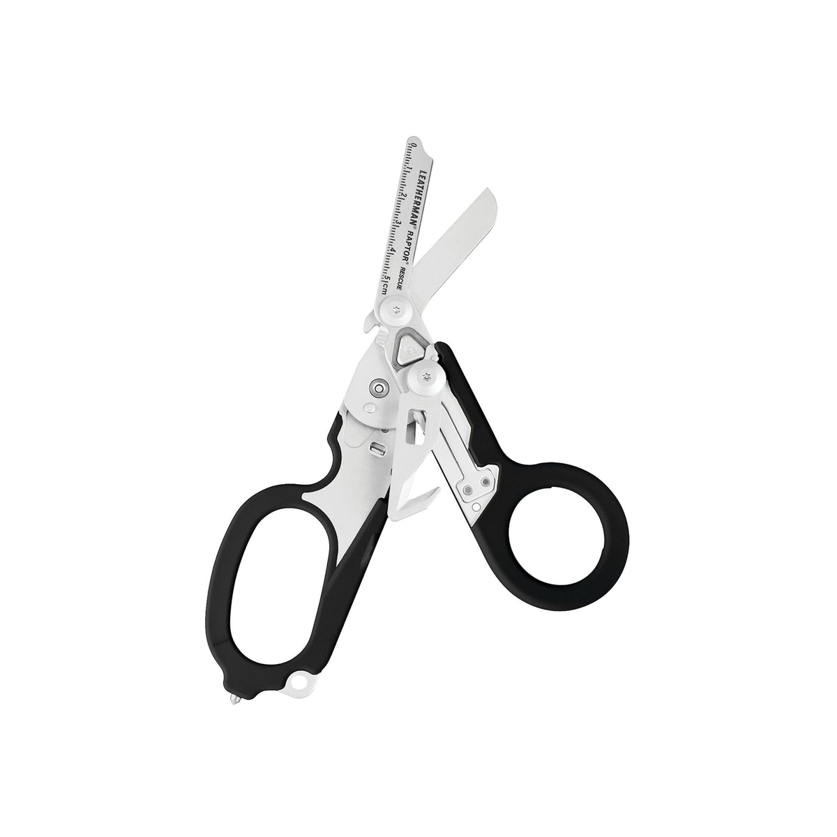 Leatherman Raptor Rescue shears ready for quick emergency cutting and versatile tasks