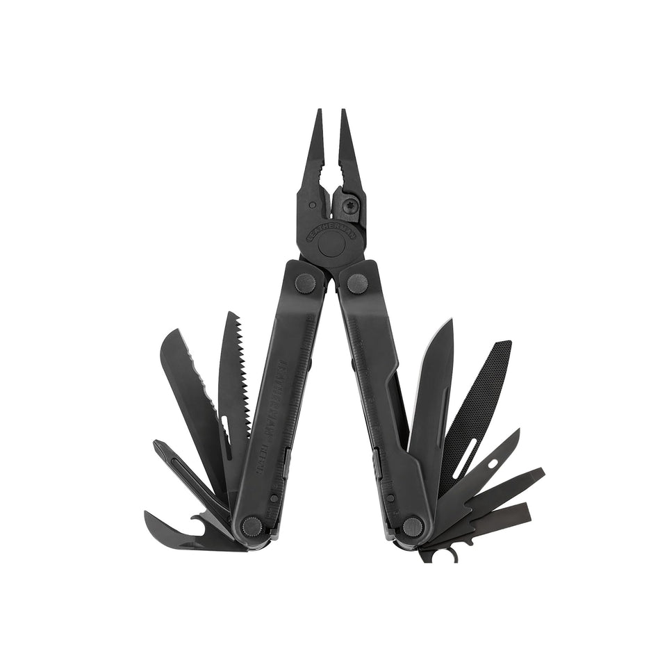 Leatherman Rebar multitool closed, ready for daily carry and quick access.