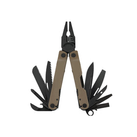 Leatherman Rebar close-up of pliers with locking tools for tough tasks.