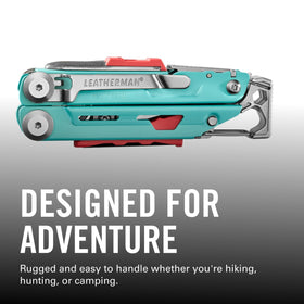Leatherman Signal pliers and wire cutters for on-trail repairs