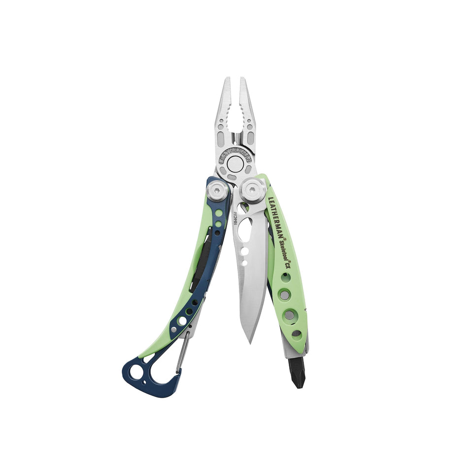 Leatherman Skeletool CX compact design in hand for easy everyday carry