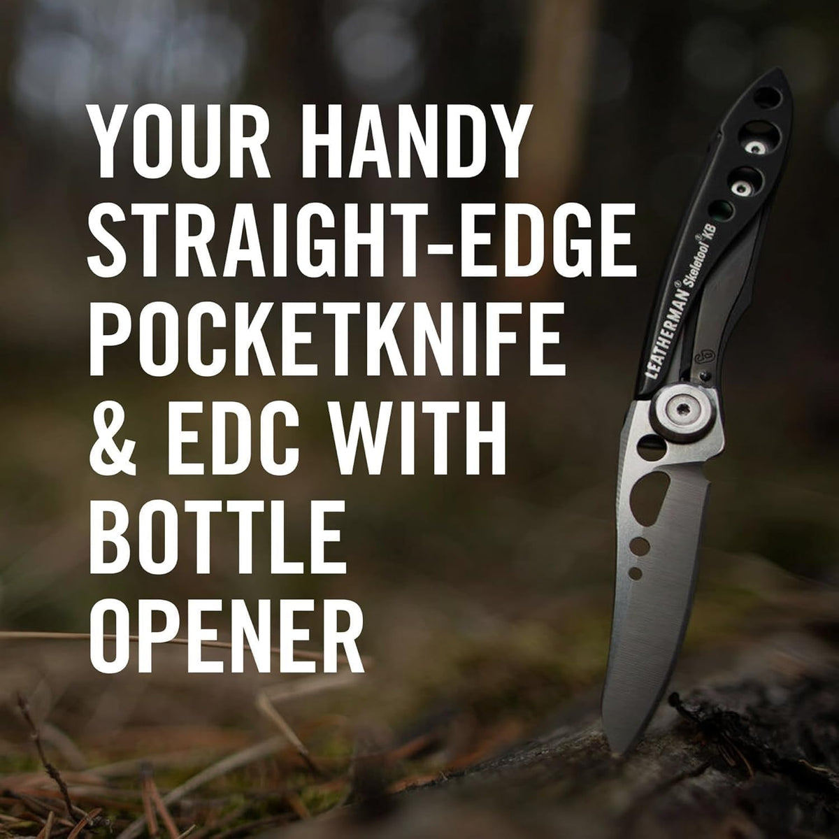 Leatherman Skeletool KBX sturdy tool ready for outdoor tasks on the go.