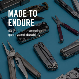 Leatherman Skeletool KBX heavy-duty knife with bottle opener for versatile use.