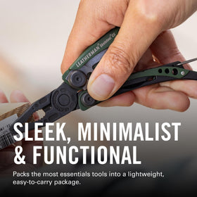 Leatherman Skeletool pliers provide a sturdy grip in tight spaces