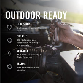 Leatherman Surge interchangeable saw for pruning and rough cuts