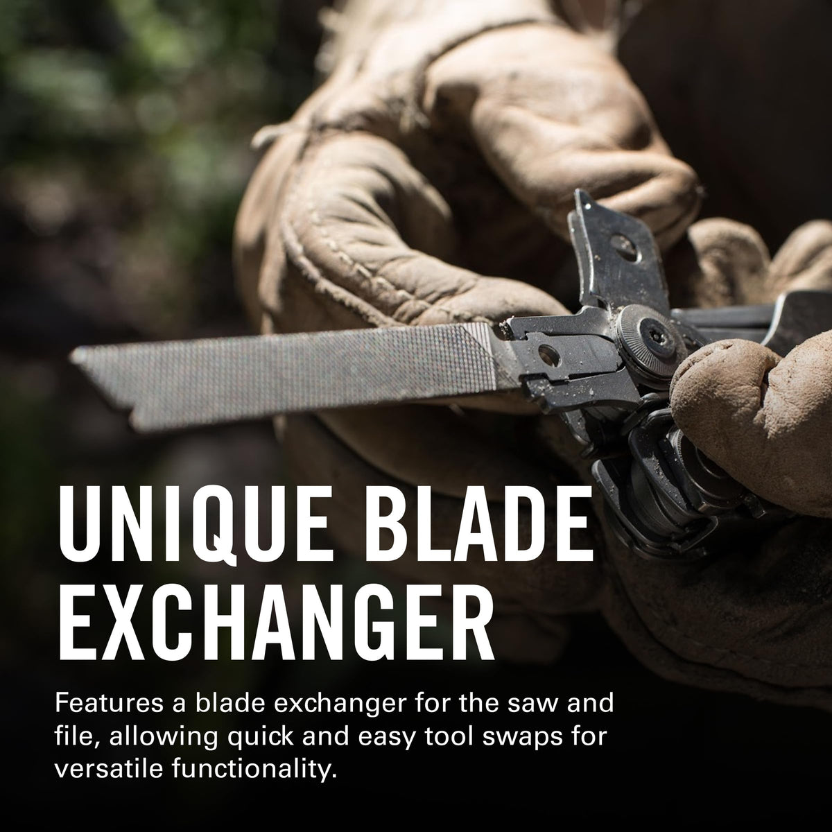 Leatherman Surge wood saw and file in outdoor projects