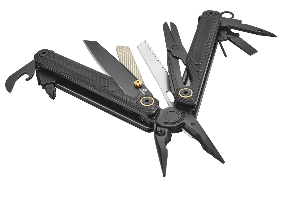 Leatherman Wave Alpha 25-year warranty signals long-term reliability.