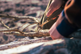 Leatherman Wave Alpha full-size scissors cut through tough materials with ease.