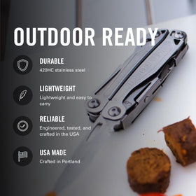 Leatherman Wingman knife and tools ready for versatile daily use.
