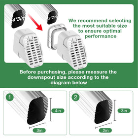 Lebenwell all-in-one downspout extension kit for easy upgrades.