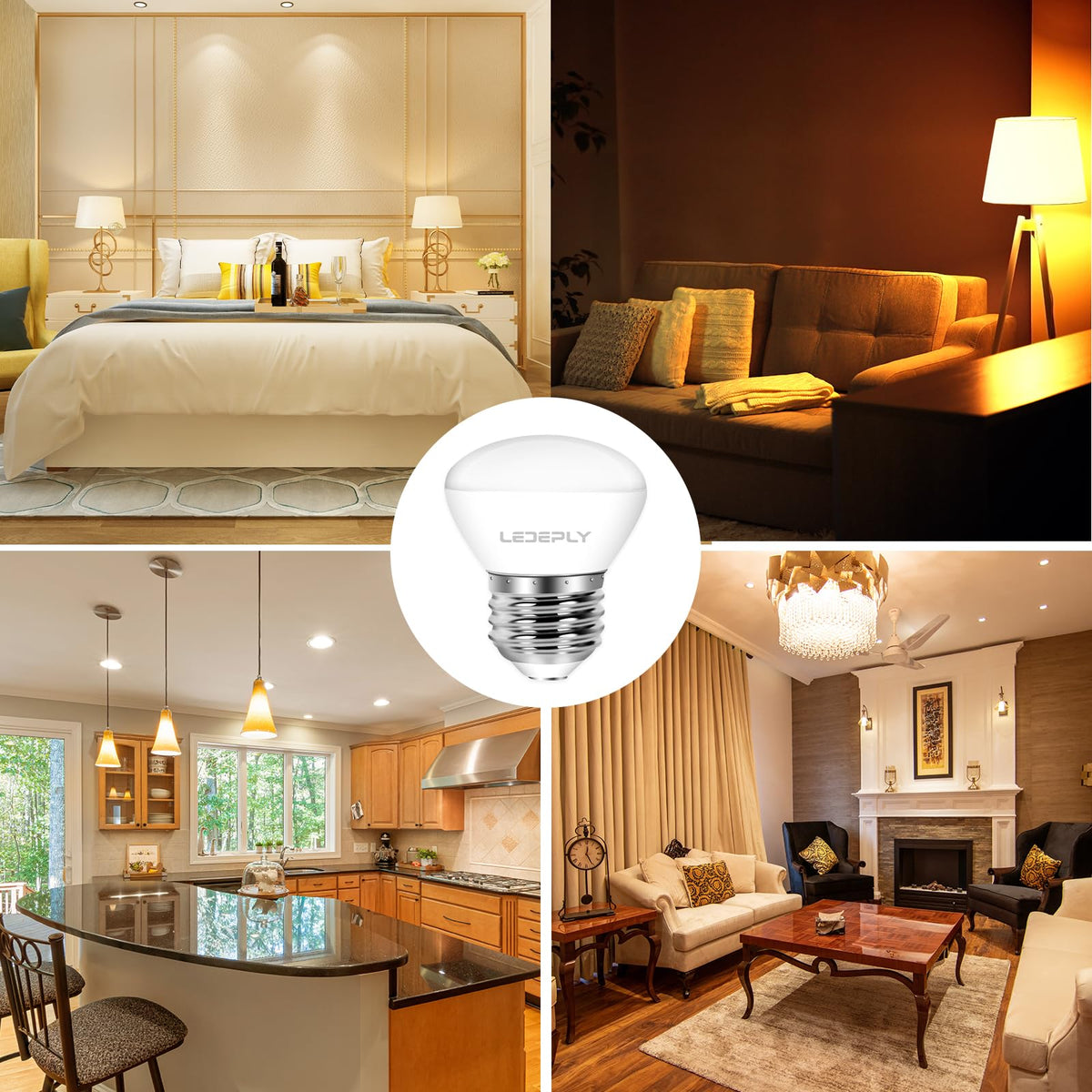 LEDEPLY dimmable LED light with flicker-free performance