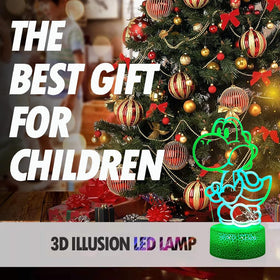 LEDERGO Yoshi Night Light vivid glow enhances evenings in cafes or homes.