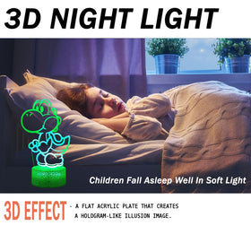 LEDERGO Yoshi Night Light makes a charming gift for kids and loved ones.