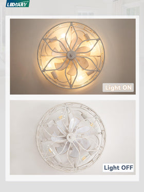 LEDIARY bulbs not included and compatible with E26 lamps