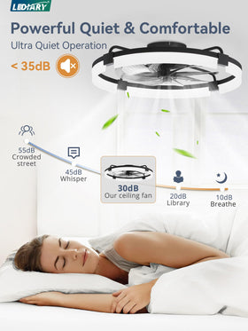 LEDIARY dimmable light with 3 color temperatures for customizable ambience.
