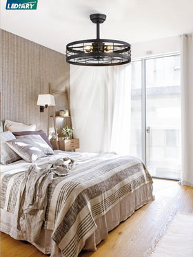LEDIARY easy-install ceiling fan with light for quick setup and everyday use.