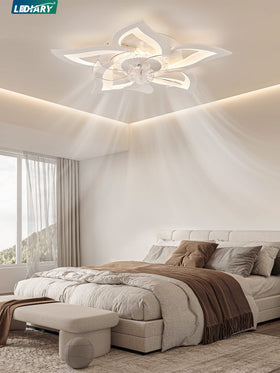 LEDIARY flush mount installation on ceiling illustrating space-saving design