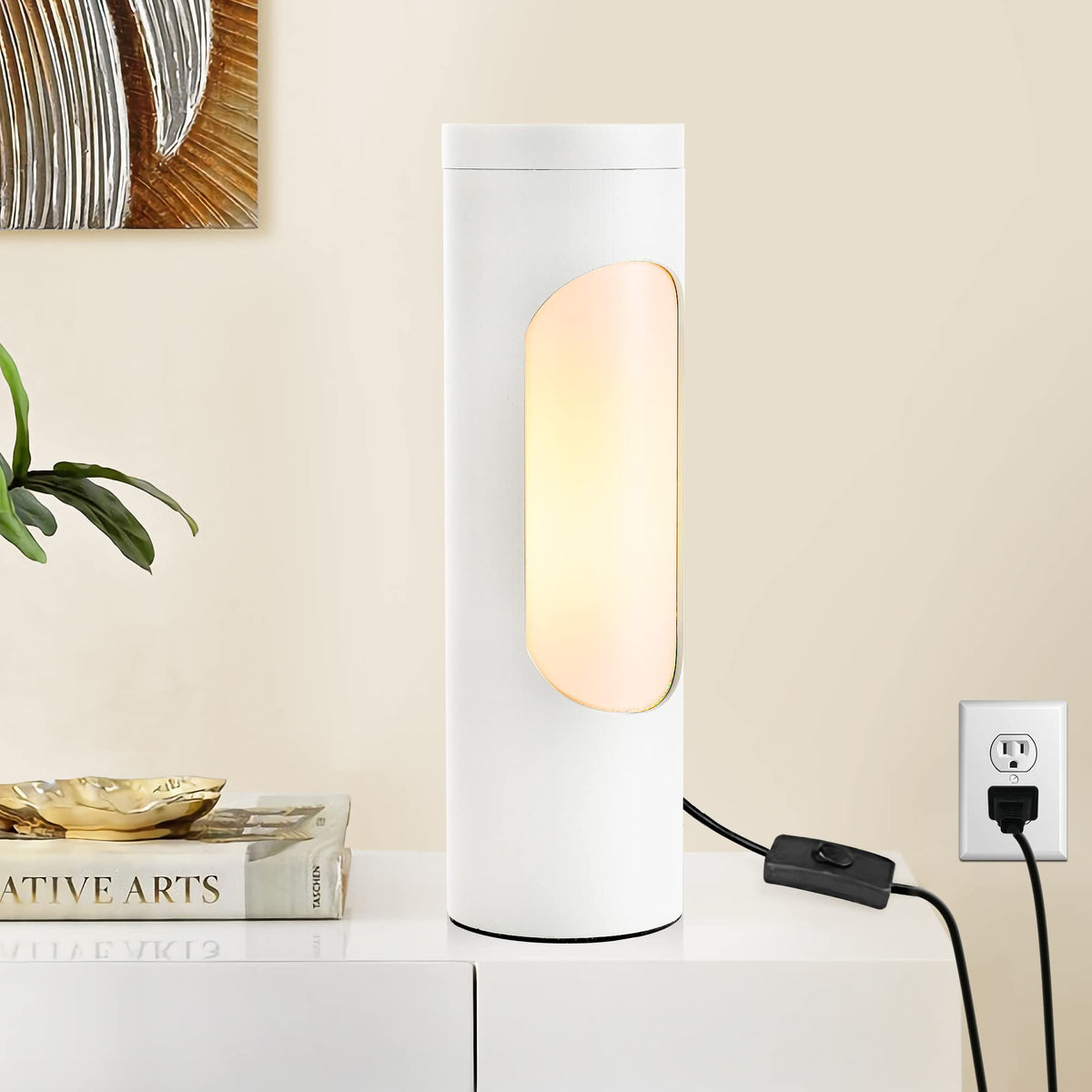 LEDIARY Kosher lamp showing top twist for Shabbat lighting
