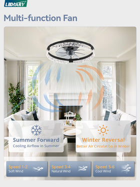 LEDIARY 3000K-6000K dimmable LED light with adjustable ambience