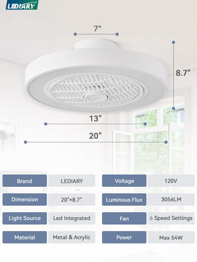 LEDIARY timing function helps set sleep-friendly cooling on demand