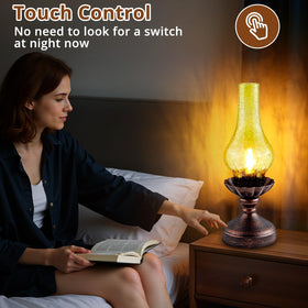 LEDIKON table lamp with touch-control for effortless brightness at a tap