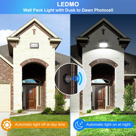 ledmo commercial outdoor wall light suitable for garage yard and building exteriors