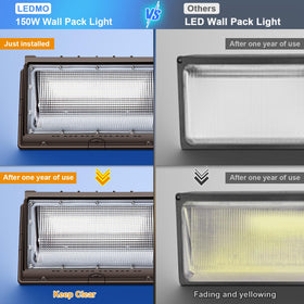 ledmo outdoor wall light delivers 21000lm of brightness for large exterior areas