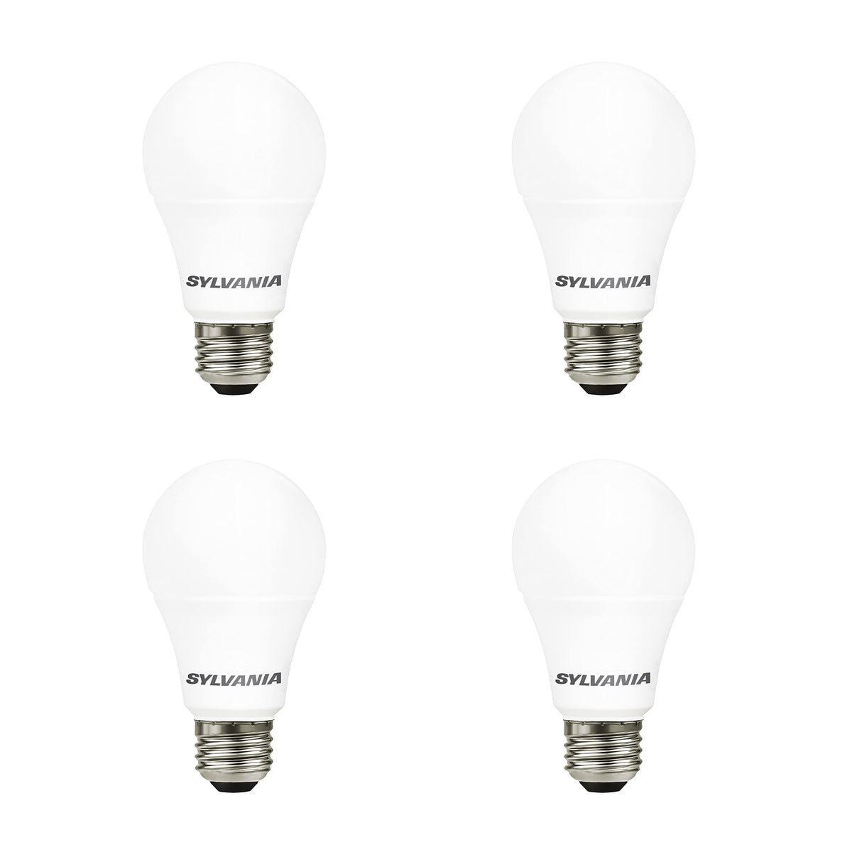 LEDVANCE Sylvania 4-pack packaging for easy replacement and energy savings