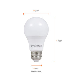 LEDVANCE Sylvania A19 not-for-enclosed-fixture bulb safe for open fixtures
