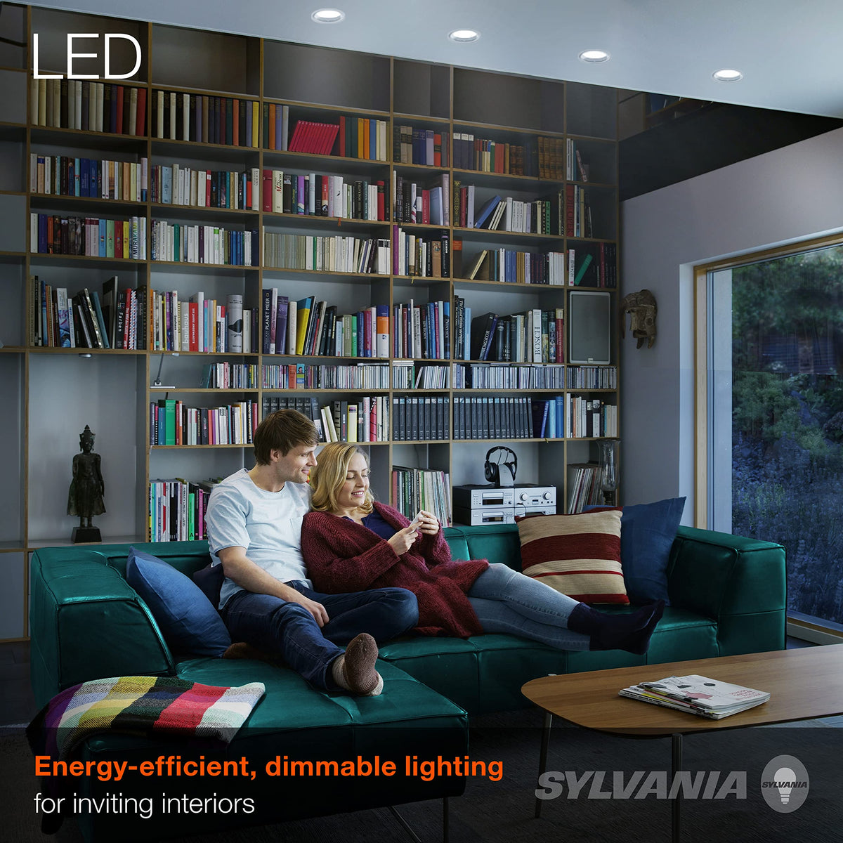 LEDVANCE Sylvania BR30 flood bulb 12-pack ideal for room refresh