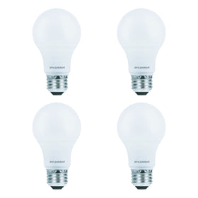 LEDVANCE Sylvania A19 9W bulb showing compact, energy-saving design