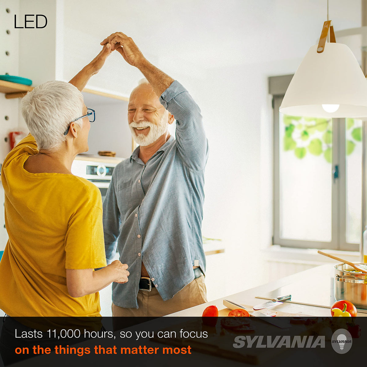 LEDVANCE Sylvania A19 soft white 2700K glow for cozy rooms