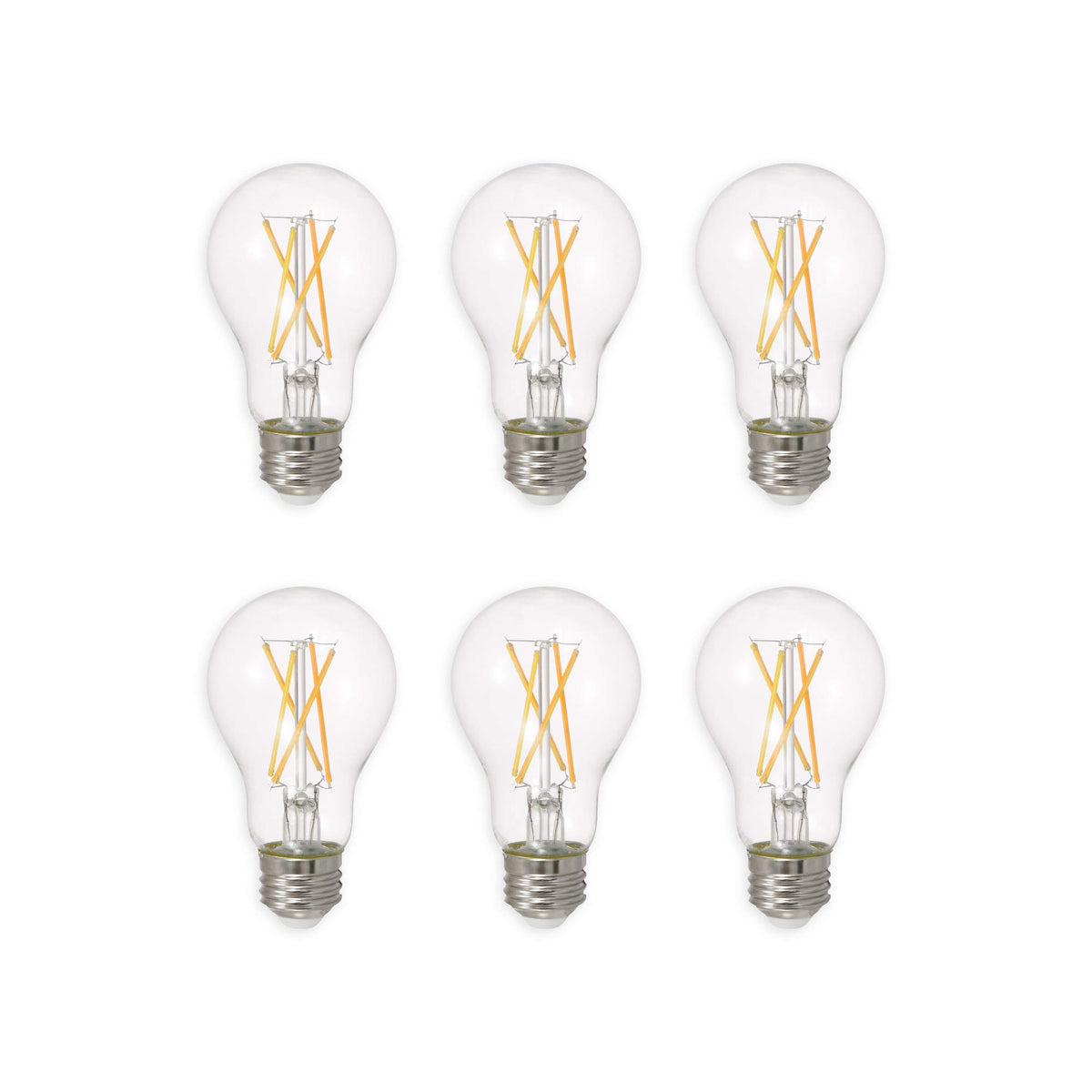 LEDVANCE Sylvania TruWave natural series bulb close-up with warm 2700K soft white light