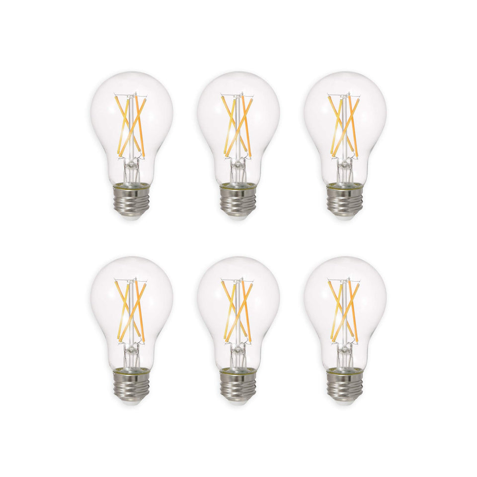 LEDVANCE Sylvania TruWave natural series bulb close-up with warm 2700K soft white light