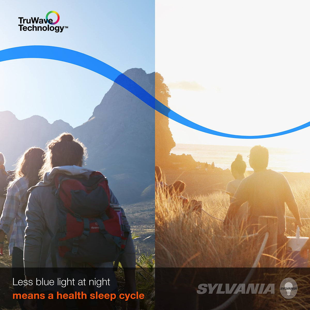 LEDVANCE Sylvania TruWave bulb delivering 800 lumens for bright reading in any room