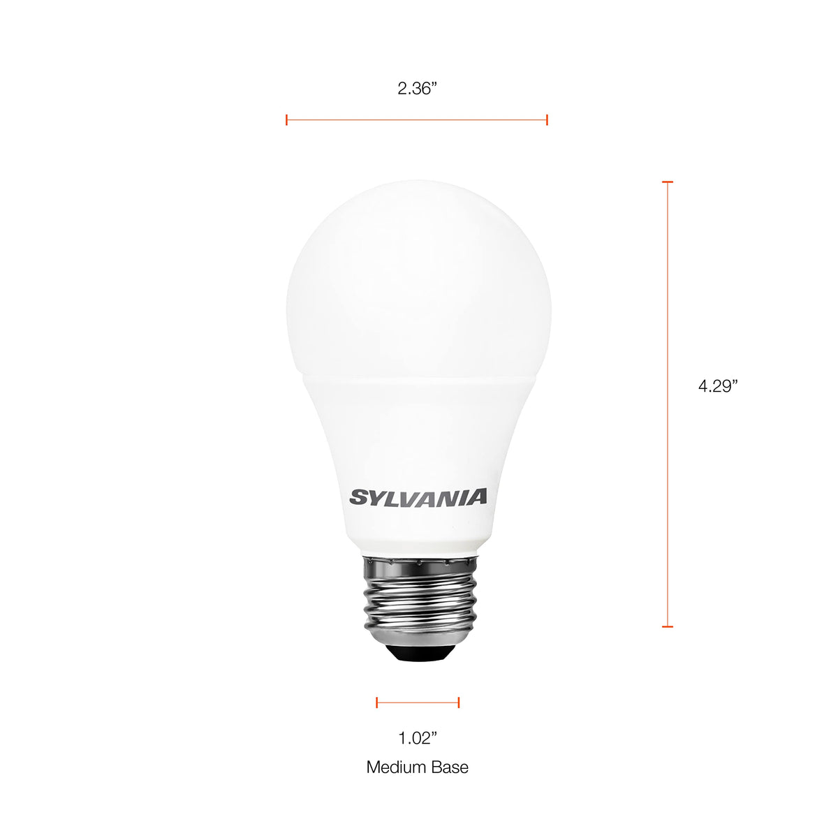 LEDVANCE Sylvania non-dimmable bulb UV/IR/mercury-free for indoor use