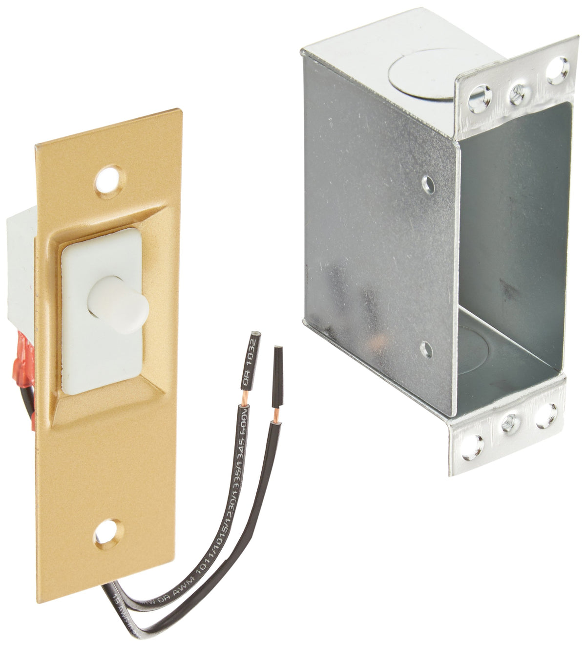 Lee Electric 209DN 600W door light switch on a closet door for energy-saving automation.