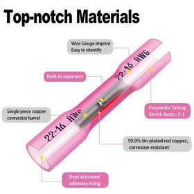 Leeauszya crimp-and-heat method enabling quick solder-free installations
