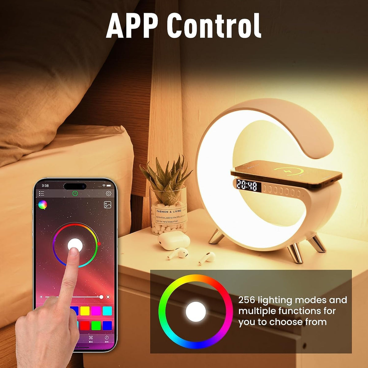 LeeNabao lamp app control interface for customization