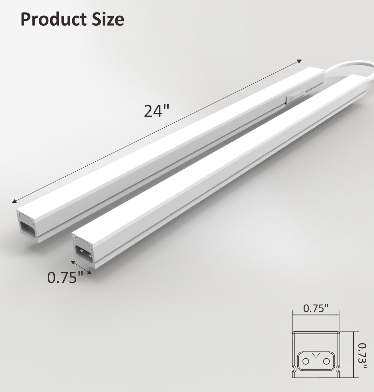 Leetdud kitchen counter shelf lighting ideal for cabinets and shelves.